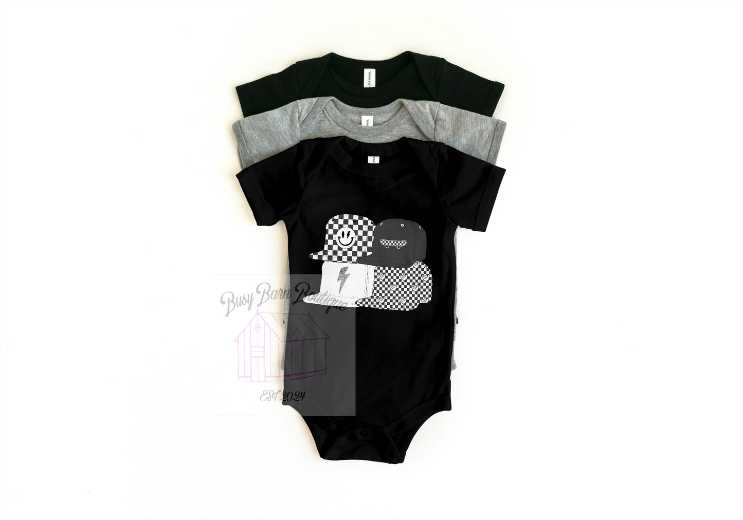 Rad Dude SnapBack Onesie