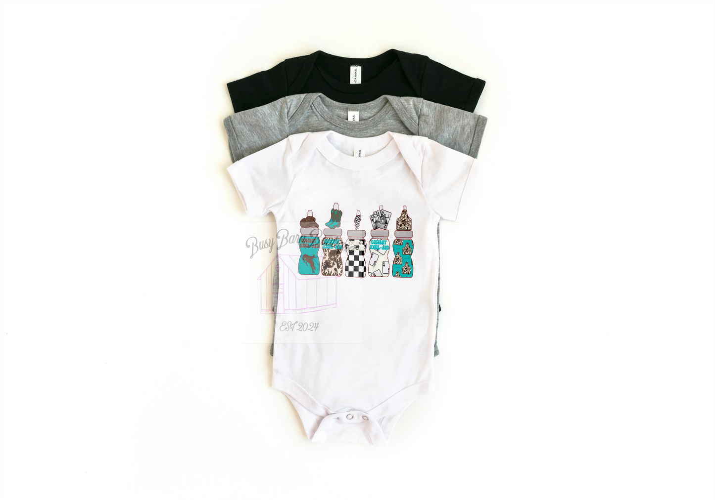 Cowboy Juice Onesie