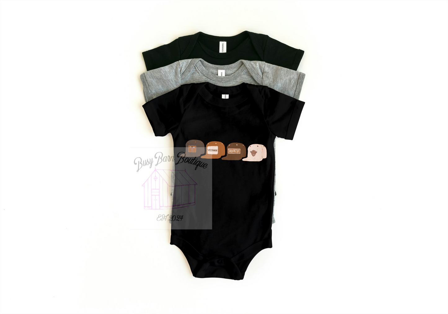 SnapBack Onesie