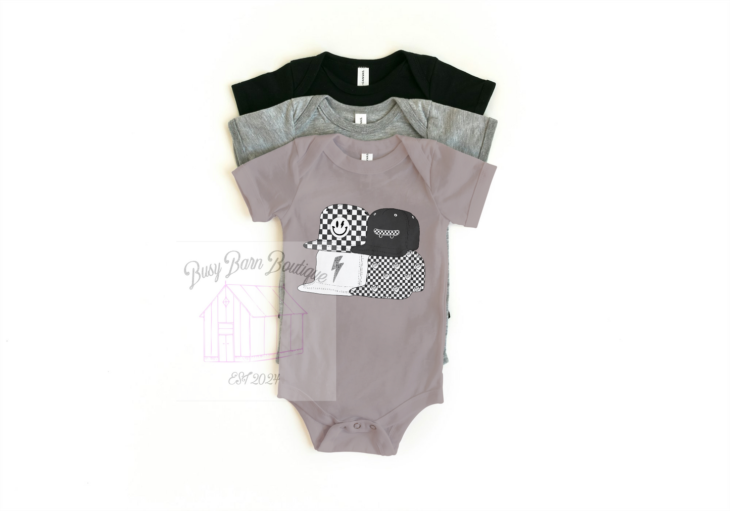 Rad Dude SnapBack Onesie