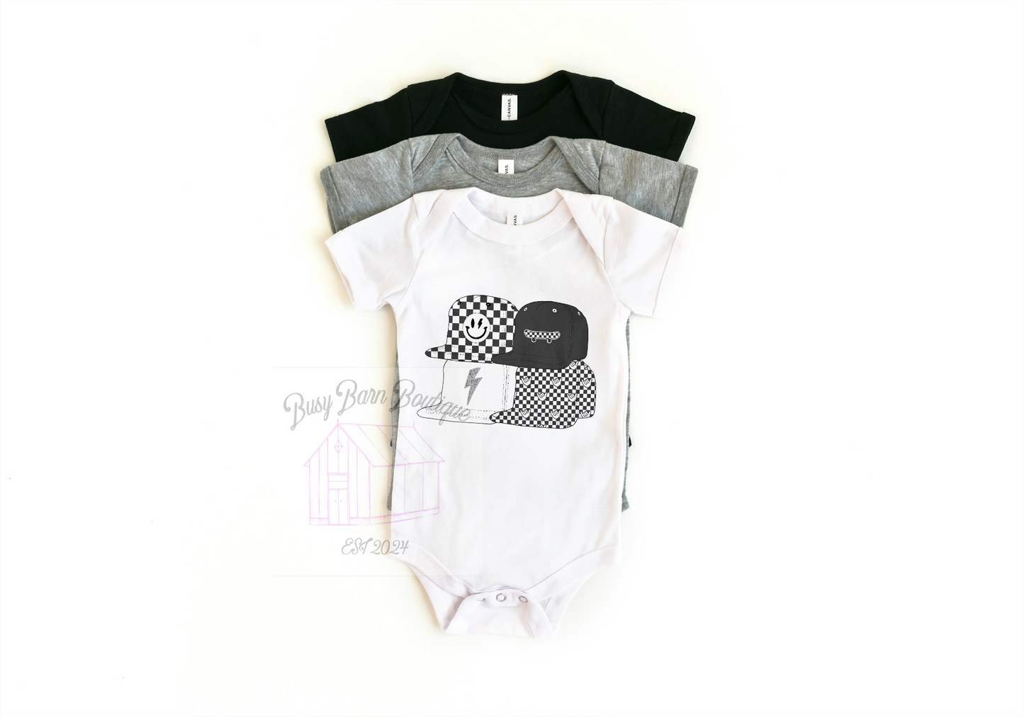 Rad Dude SnapBack Onesie
