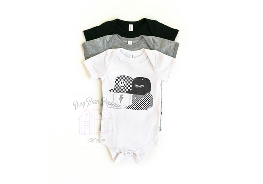 Rad Dude SnapBack Onesie
